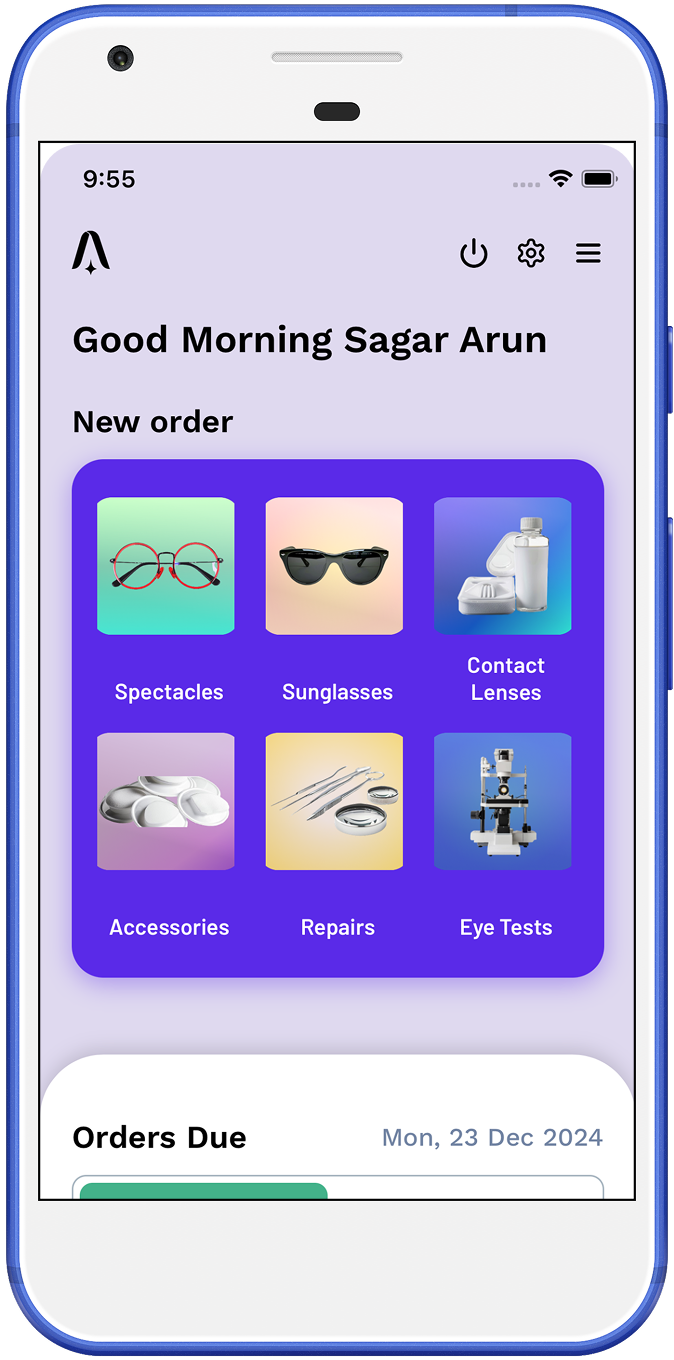 Asira Optician App | The Smart App for Smart Opticians