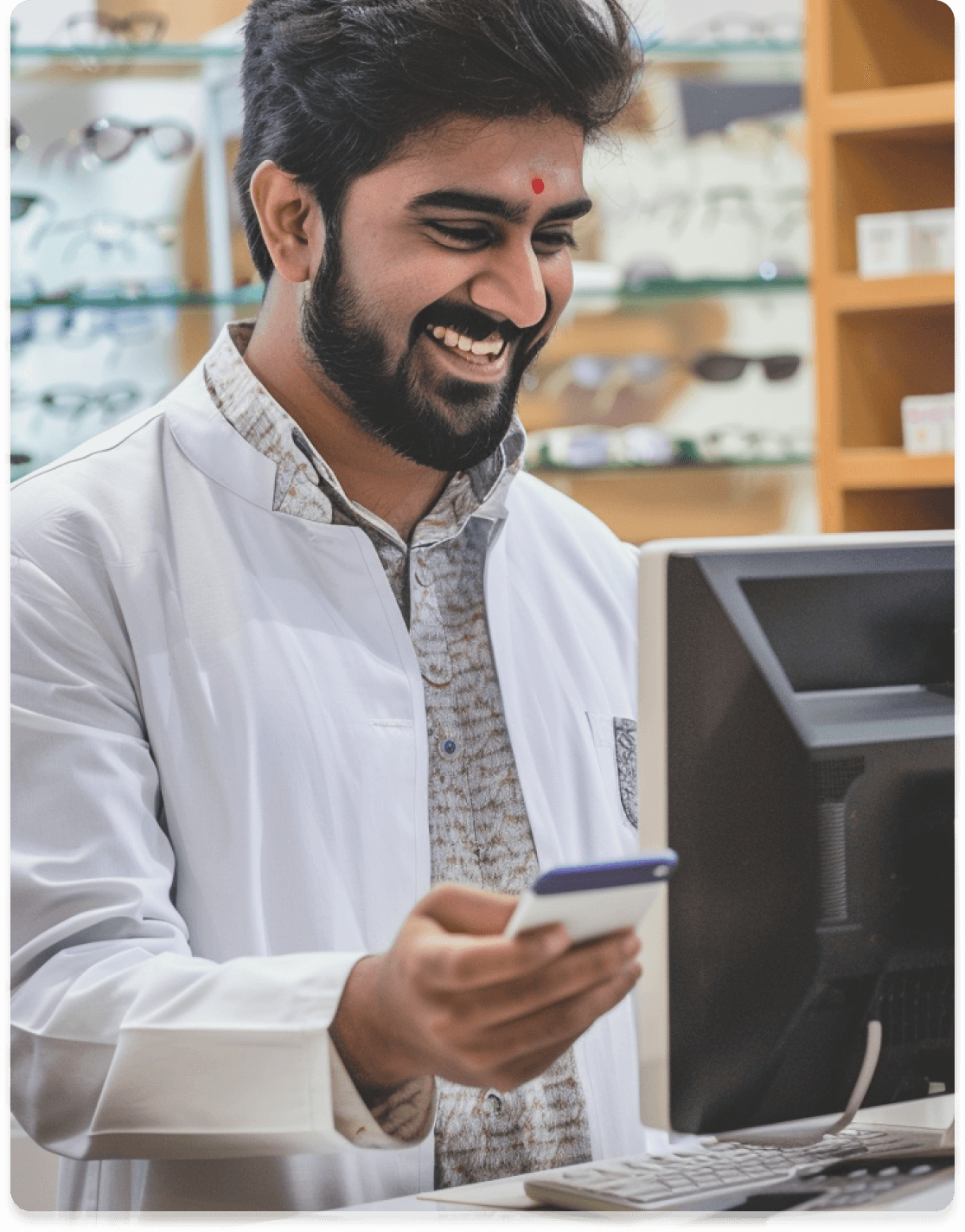 Asira Optician App - Say Goodbye to messy paperwork and missed orders.